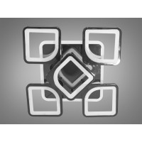 Люстра светодиодная потолочная с пультом управления Diasha S8060/4+1BHR LED 3color dimmer