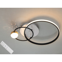 Світлодіодна люстра Diasha MX2986-2AWH+BK