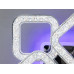 Потолочная светодиодная люстра с пультом 90W Diasha S2205/4+4HRLED3colordimmer