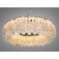 Підвісна люстра 505 хром кришталева світлодіодна елегантність Diasha 505-400CH