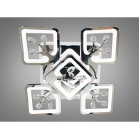 Люстры потолочные светодиодные с пультом Diasha S8157/4+1HR LED 3color dimmer