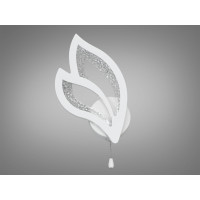 Витончений світлодіодний світильник для спальні, 17W, білий Diasha 2455/1WH