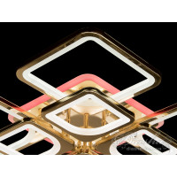 Cветодиодная люстра Diasha 8060/4+4 G led dimmer 3 color