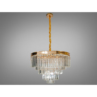 Современная хрустальная люстра для зала спальни гостиной Diasha 1026-600G Современная хрустальная люстра для зала спальни гостиной Diasha 1026-600G