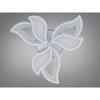 Стельова LED люстра Diasha пелюстки біла 78W Diasha 9033/3WHLED3colordimmer