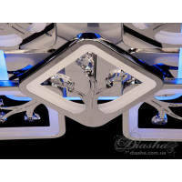 Люстры потолочные светодиодные с пультом Diasha S8157/4+1HR LED 3color dimmer