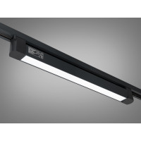 Лінійний світильник для трекової системи чорний 8Вт кут 120 градусів Diasha PPF-FG-30W-BK