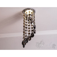 Точковий світильник із кришталевими підвісками Diasha 6013CCH-SM