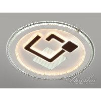 Потолочные светодиодные светильники люстры Diasha MX1700-500D WH+CF dimmer