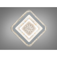 Світлодіодна стельова люстра сіра 42 Вт до 7 м² Diasha 12518A