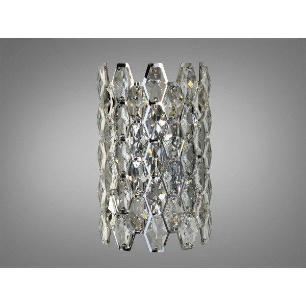 Настінний світильник Diasha 9136B420 срібний кришталь Diasha 9136-B260CH Настінний світильник Diasha 9136B420 срібний кришталь Diasha 9136-B260CH