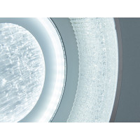 Світлодіодний стельовий світильник сірий 34Вт CCT Diasha 12547