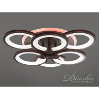 Люстра светодиодная потолочная с пультом управления 115W Diasha 8022/3+3CFLED3colordimmer