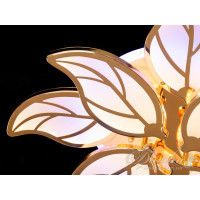 Cветодиодная люстра Diasha 8028/4+4G LED 3color dimmer