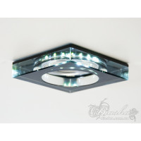 Світильник з вбудованим світлодіодним підсвічуванням Diasha 6019BK