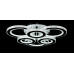 Светодиодная люстра LT8008/3+3 LED (CH) Splendid-Ray
302054