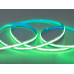 COB LED стрічка 12В, 320 діодів на метр, 8мм, зелений Diasha P12-COB-320-GREEN-20-8