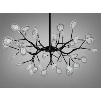 Декоративная люстра в зал на 45 лампочки Diasha 886-45CBK