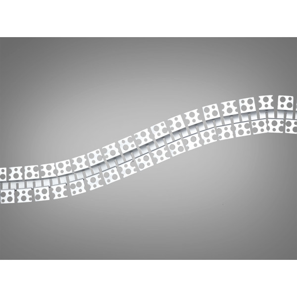 Гнучкий профіль для LED стрічки, накладний Diasha PL-G-1213-3M