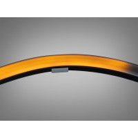 Гнучкий профіль для LED стрічки, накладний Diasha PLS-1510BLACK