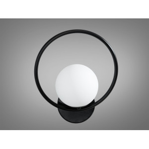 Мінімалістичне, стильне бра в стилі лофт, чорне  Diasha LQ7062/1WBK