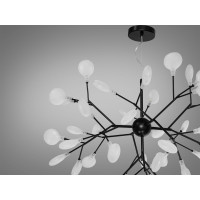 Декоративная люстра в зал 45 лампочки Diasha 887-45ABK