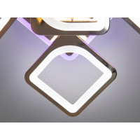 Світлодіодна люстра смарт світильник з пультом, 85W, хром Diasha S8060/4+1GLED3colordimmer