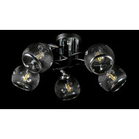 Люстра с плафонами  L06444/5 (BLACK+CHROME) Splendid-Ray
2599