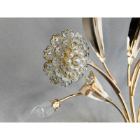 Оригінальне галогенове бра "Квіткові мотиви" Diasha 9466/2GW