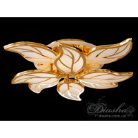 Cветодиодная люстра Diasha 8028/4+4G LED 3color dimmer