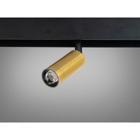 Магнітний трековий поворотний світильник, 7 Вт, чорний Diasha QY-CX160G/6W-G