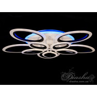 Люстра светодиодная с пультом 165W Diasha A8059/5+5LED3colordimmer