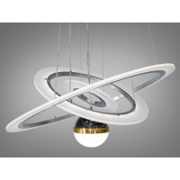 Унікальна підвісна лед люстра з підсвічуванням, 90 Вт Diasha 2327-600+400+200NEWHR