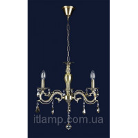Люстра бронзового цвета с хрусталем Levistella 75329212_3 антик