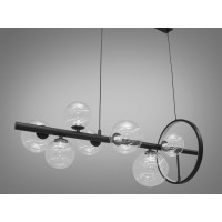 Люстра Loft на 7 ламп Diasha 1947-7BK