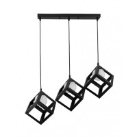 Люстра в стиле лофт Levistella 756PR160glass-3 BK+WH (500)