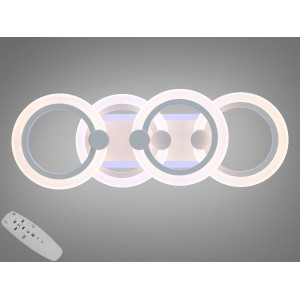 Led люстра потолочная с пультом 50W Diasha HA8022/2+2WHLED3colordimmer