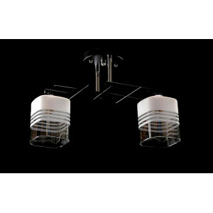 Люстра с плафонами  L6910B/2 (BLK+CR) Splendid-Ray
260794