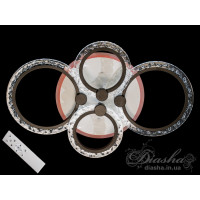 Cветодиодная люстра Diasha QX2512/4BK LED 3color dimmer Cветодиодная люстра Diasha QX2512/4BK LED 3color dimmer
