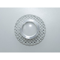 Точковий світильник Diasha R-7060WLED білий з LED підсвічуванням Diasha 7060WH+LED