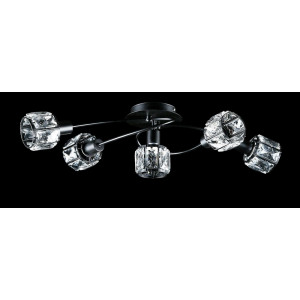 Люстра с плафонами  LGH90077/5 (BK+BK ) Splendid-Ray
286354