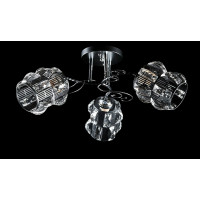 Люстра с плафонами  L9884D/3 (BLK+CR) Splendid-Ray
0260855