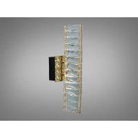 Бра настінне LED 8 Вт золото кришталь Diasha D88010/B-320G