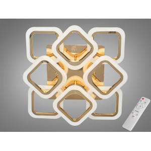 Люстра в спальню с пультом Diasha AS8060/4+4G