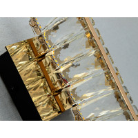 Бра настінне LED 8 Вт золото кришталь Diasha D88010/B-320G