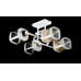 Люстра с плафонами  LGH28087/4C (WT+FGD) Splendid-Ray
286351