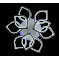 Люстра в зал или спальню светодиодная современная Splendid-Ray 2850266/6+3+A LED (WHITE) 