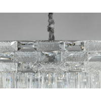 Люстра в зал хрустальная на 19 ламп Diasha 9085-800CH