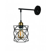 Бра светильник на стену loft Levistella 756WPR105F2-1 BK+BRONZE