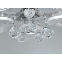 Стельова LED люстра Diasha золото з пультом 185Вт Diasha 8154/5WHdimmer